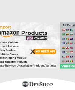 WooCommerce Affiliate Automatic Amazon WordPress Plugin