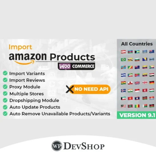 WooCommerce Affiliate Automatic Amazon WordPress Plugin
