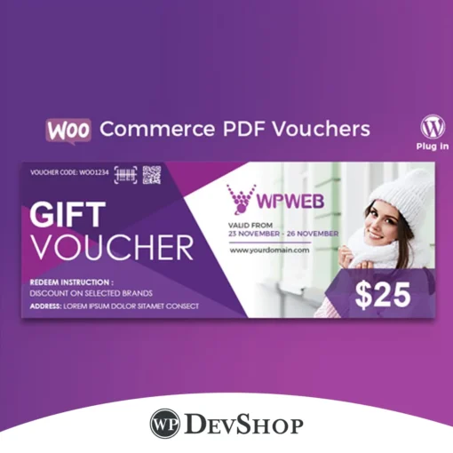 WooCommerce PDF Vouchers