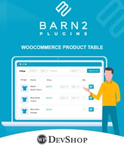 WooCommerce Product Table (By Barn2 Media