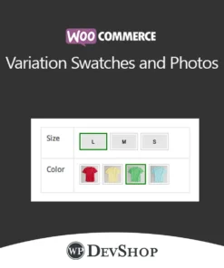WooCommerce Variation Swatches and Photos