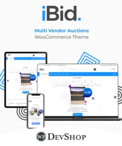 iBid – Multi Vendor Auctions WooCommerce Theme