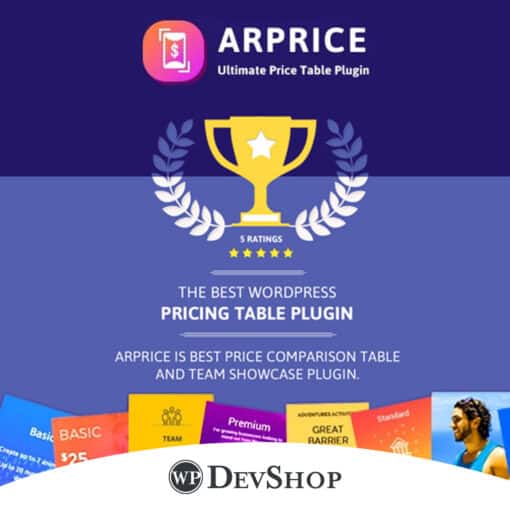 ARPrice – Responsive WordPress Pricing Table Plugin