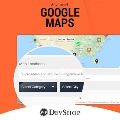 Advanced Google Maps Plugin for WordPress