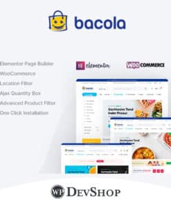 Bacola – Grocery Store and Food eCommerce Theme