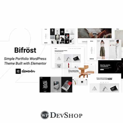 Bifrost – Simple Elementor WordPress Theme