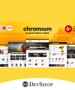 Chromium – Auto Parts Shop WordPress WooCommerce Theme