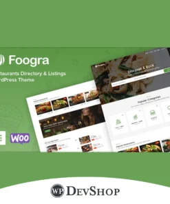 Foogra – Restaurants Directory & Listings WordPress Theme