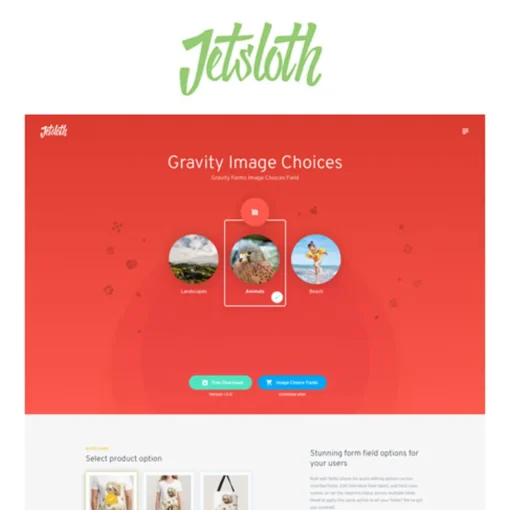 Jetsloth – Gravity Forms Image Choices