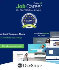 JobCareer | Job Board Responsive WordPress Theme