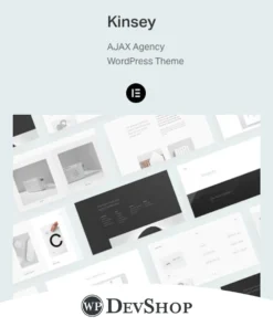 Kinsey – AJAX Agency WordPress Theme
