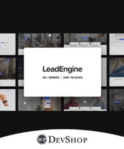 LeadEngine – Multi-Purpose WordPress Theme with Page Builder