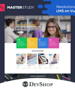 Masterstudy Education – LMS WordPress Theme
