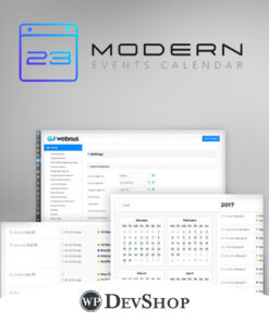 Modern Events Calendar