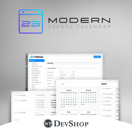 Modern Events Calendar