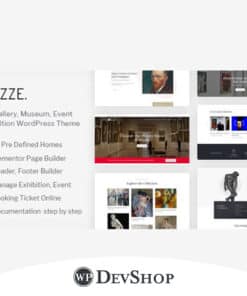 Muzze – Museum Art Gallery Exhibition WordPress Theme