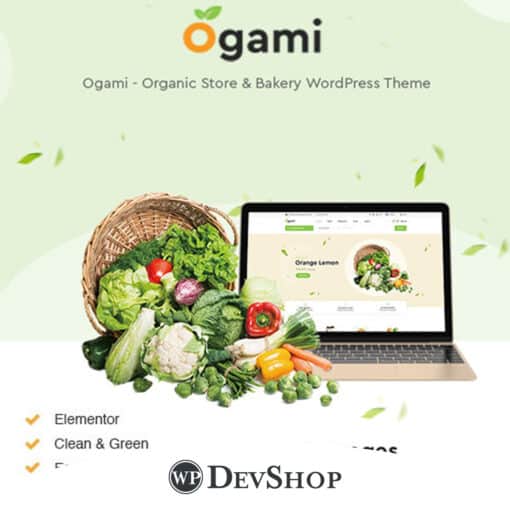 Ogami – Organic Store WordPress Theme
