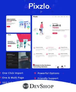 Pixzlo – Creative Theme for Professionals