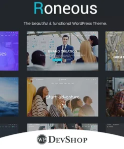 Roneous – Creative Multi-Purpose WordPress Theme