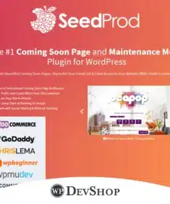 SeedProd Coming Soon Pro – WordPress Coming Soon Pages & Maintenance Mode