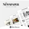 The Newspaper – Magazine Editorial WordPress Theme