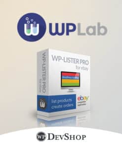 WP-Lister Pro for eBay by WP Lab