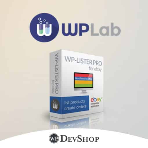 WP-Lister Pro for eBay by WP Lab
