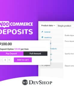 WooCommerce Deposits – Partial Payments