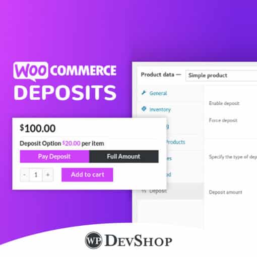 WooCommerce Deposits – Partial Payments