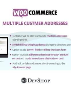 WooCommerce Multiple Customer Addresses