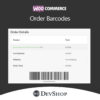 WooCommerce Order Barcodes