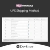 WooCommerce UPS Shipping Method